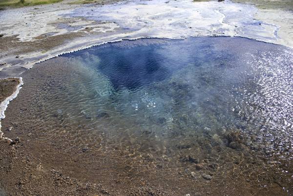Geysir area