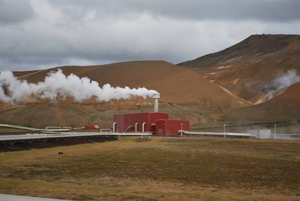 Geothermal plant of Kroflustod