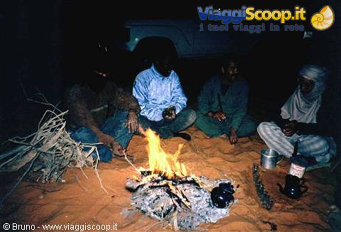 Evening around the fire