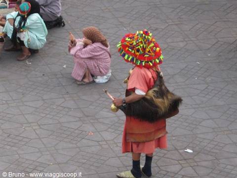 Water seller in Marrakech