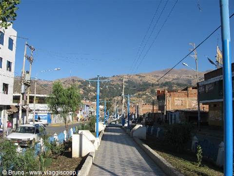 Huaraz - The main street
