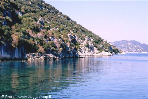 The Mediterranean near Ucagiz