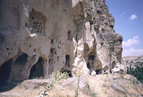 Rock houses in the Ihlara Valley