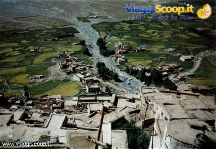 The Padum Valley from the Karsha Monastery