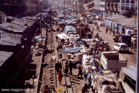 The market of Cuzco