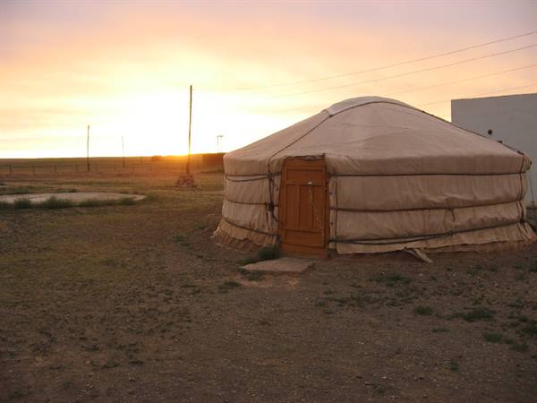 Sunset at Tuvshin Camp