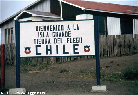 Arrival at Isla Grande in Tierra del Fuego
