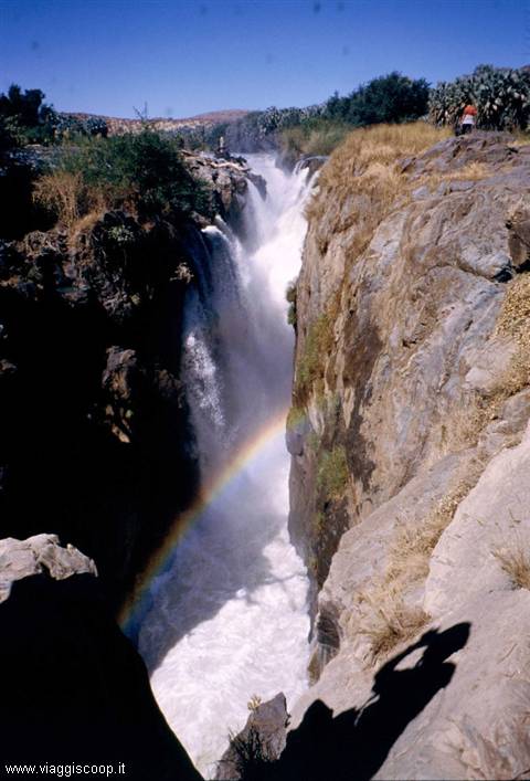 The waterfall of Epupa Falls