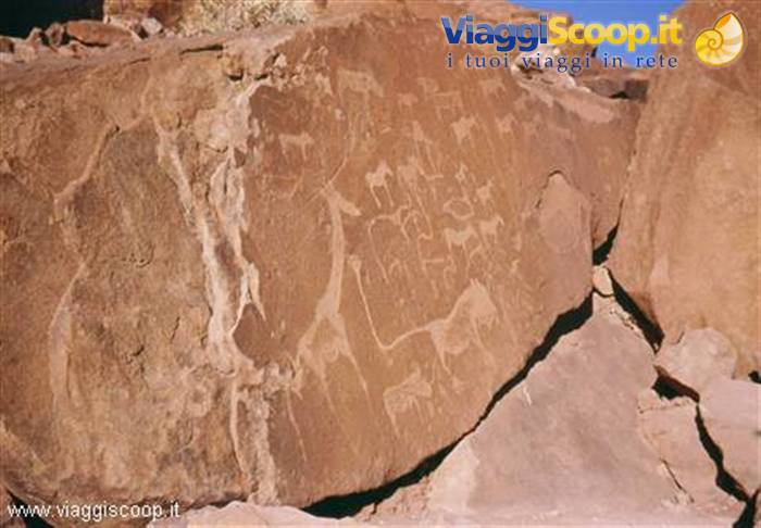 Graffiti at Twyfelfontein