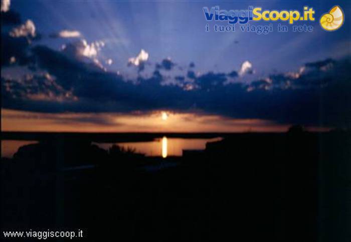 Sunset at Hardap Dam