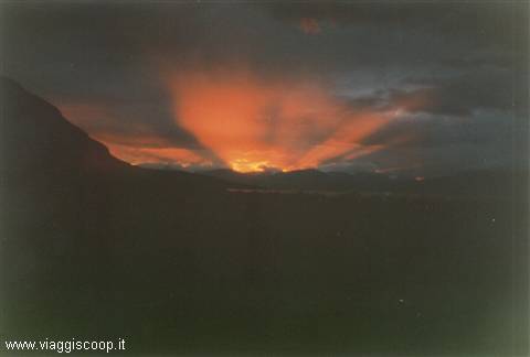 Sunset at Abisko