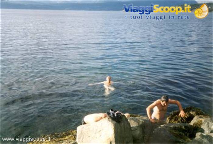 Swim in the North Sea at Narvik