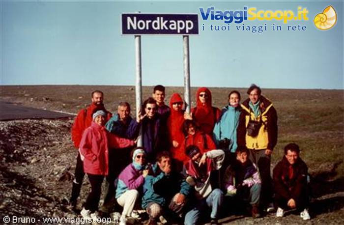 The group at North Cape