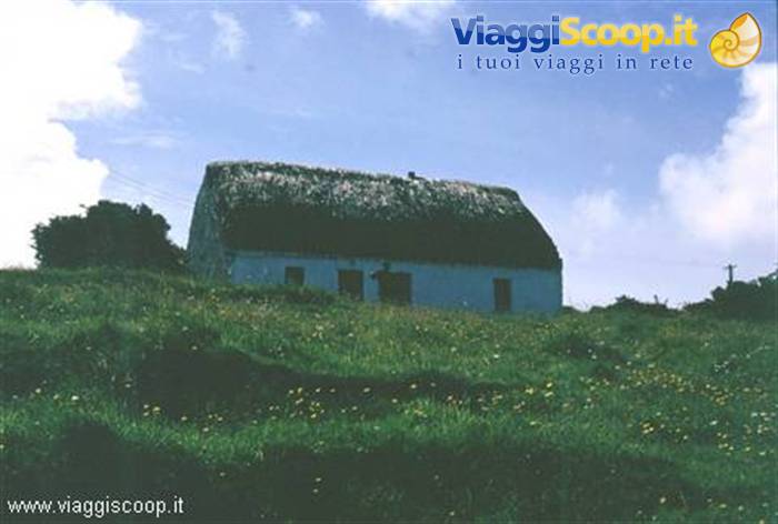 Typical house of the Aran Islands