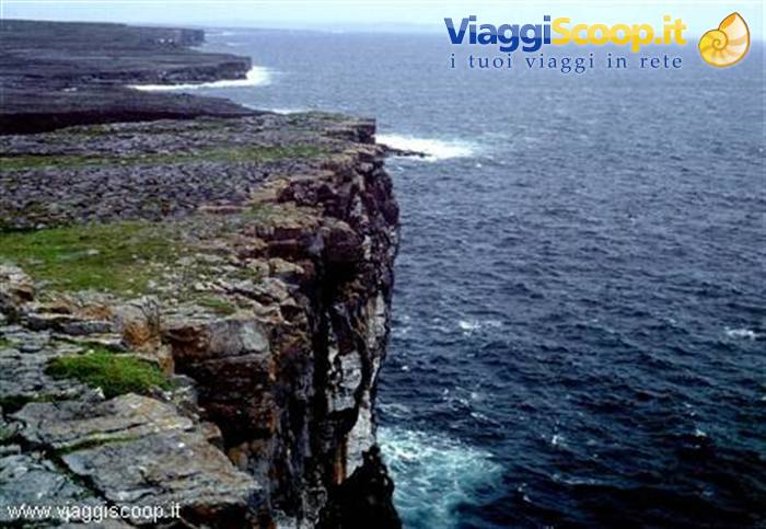 Cliffs on the Aran Islands