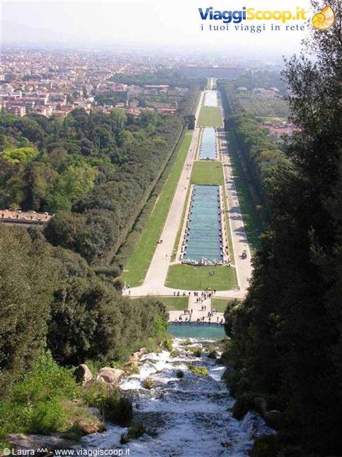 Royal Palace of Caserta... The start of the waterfalls!