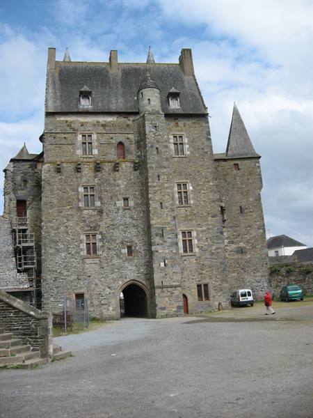 The castle of Vitre