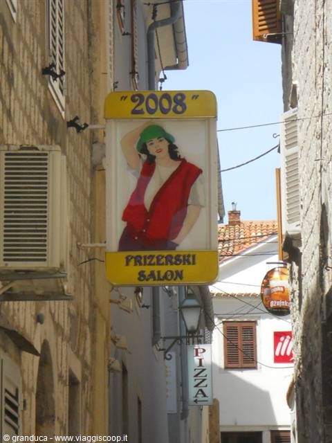 through the streets of Krk