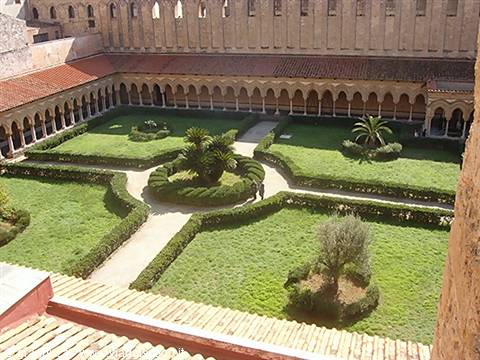 monreale cathedral : the cloister