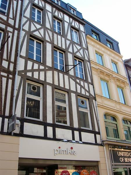 half-timbered houses