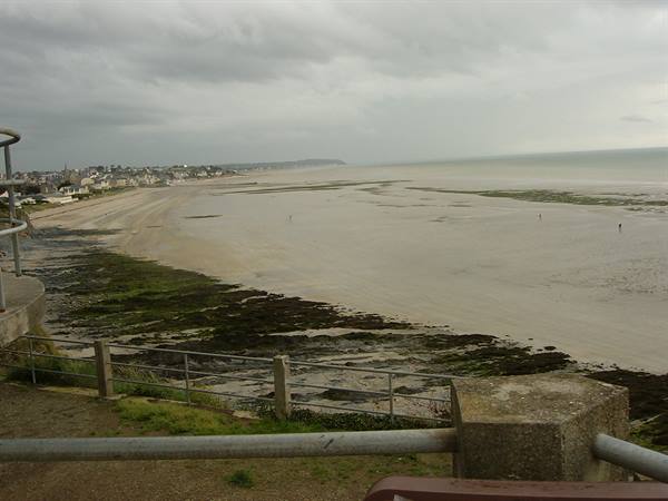 low tide in Granville
