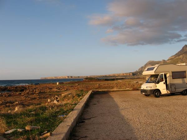 Sunset at Capo San Vito
