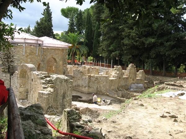 the Villa del Casale : work in progress