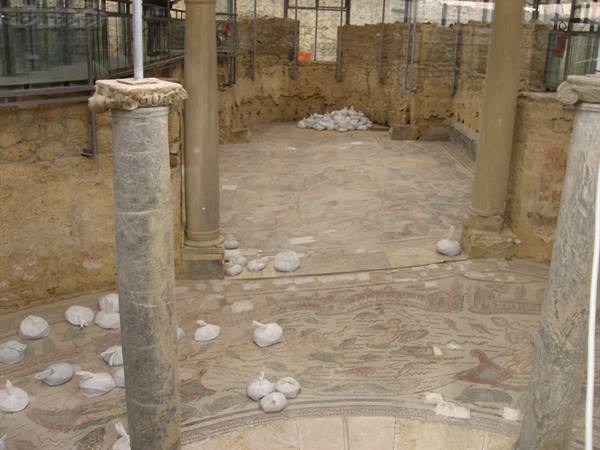 the Villa del Casale : work in progress... ..