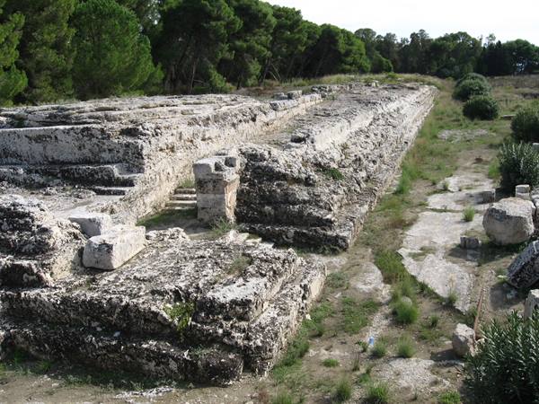 Syracuse : Neapolis area, The Altar of Hieron II