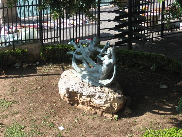 Syracuse:the legend of the nymph Arethusa