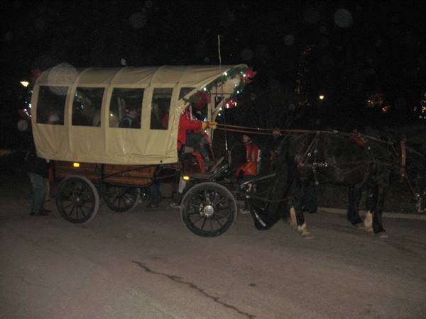 Levico : Santa's carriage