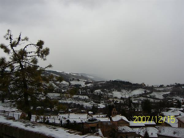 Urbino under the snow