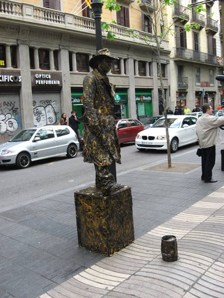 Barcelona :street artists