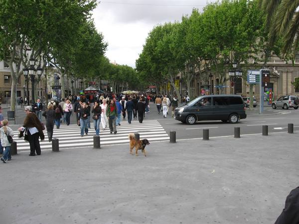 Barcelona :la rambla