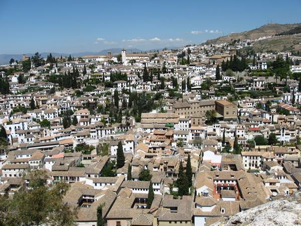 view over the city