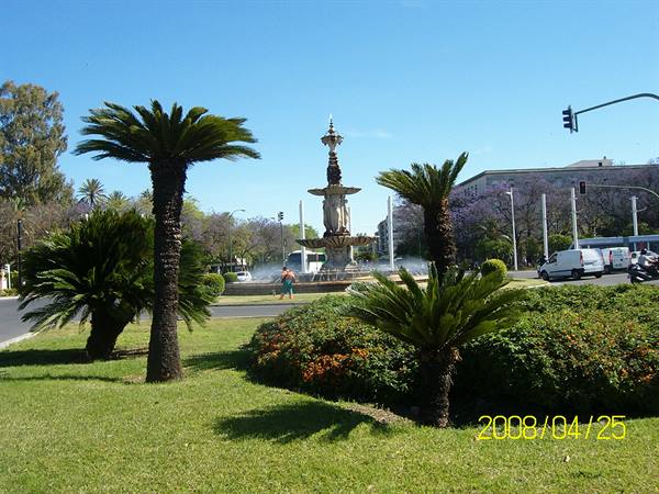 A fountain against the great heat