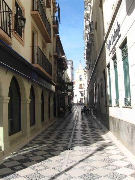 an alley