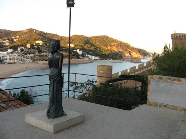 Tossa de Mar and AvaGardner