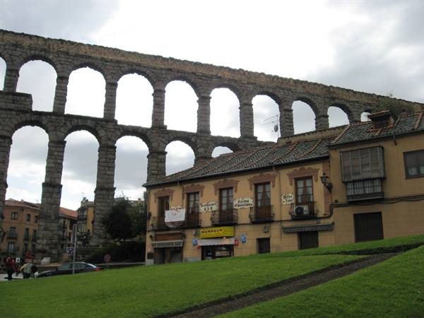 The aqueduct of Segovia
