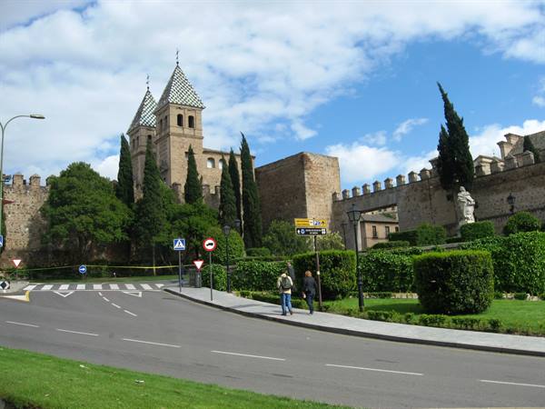The walls of Toledo
