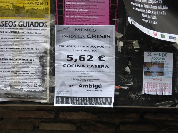 In times of crisis !