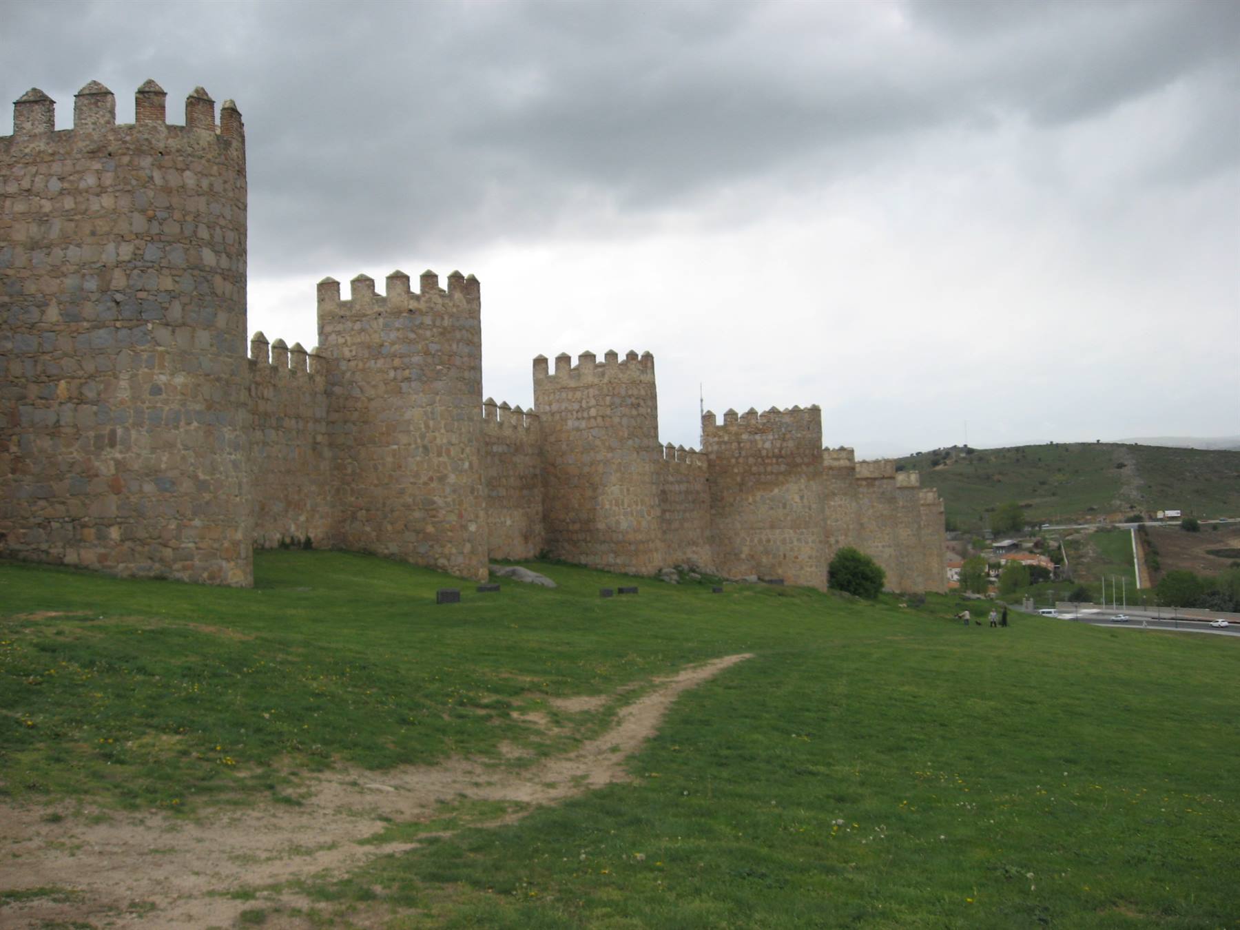 The walls of Avila