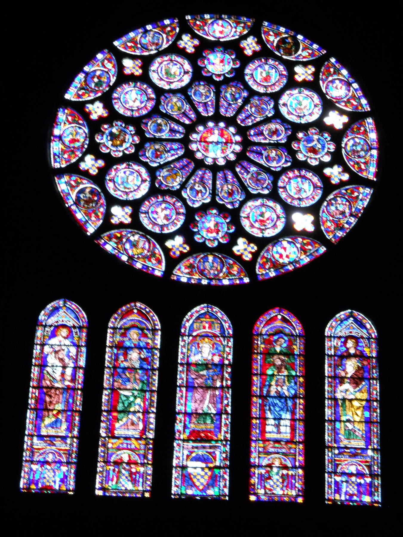 cathedrals rose windows and lancets