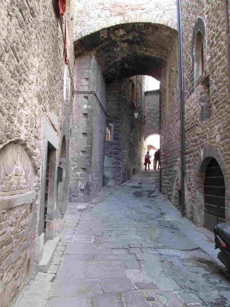 A street in Gubbio