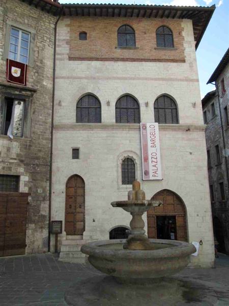 Bargello Square and Fountain of the Madmen Gubbio
