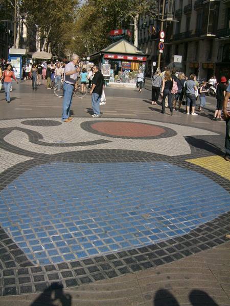 Miró on the Rambla