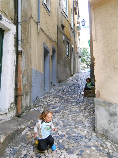 Lisbon - a corner of the Alfama