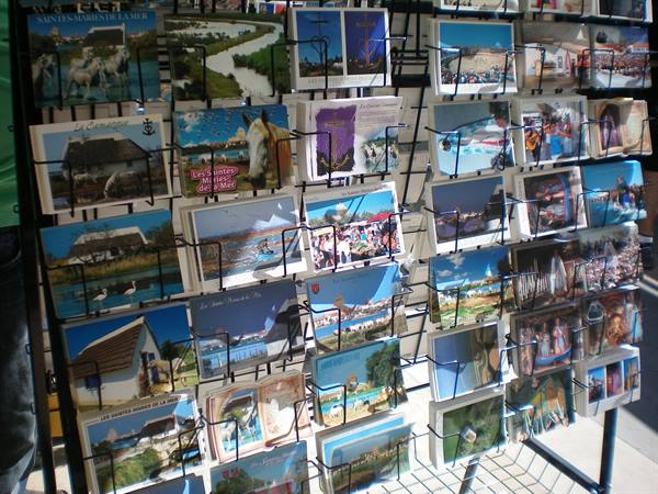 postcards at S.marie de la mer
