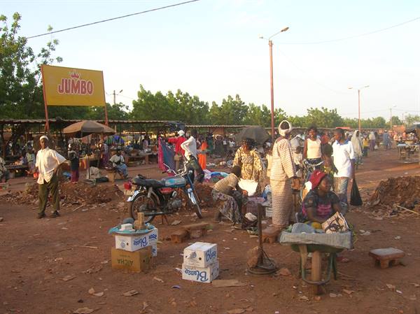 the market