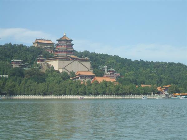 Tower of Buddhist Incense above Kunming Lake, Summer Palace